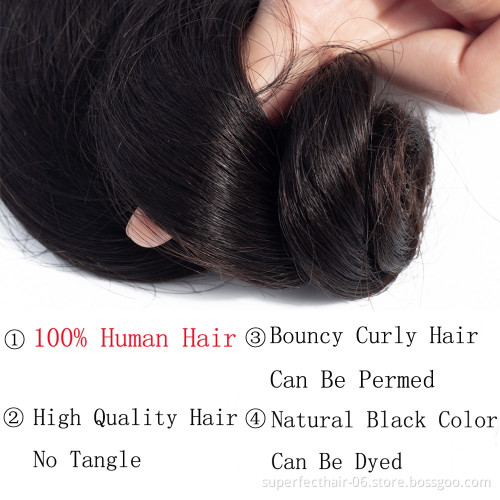 Raw Indian Hair Unprocessed Virgin Human Hair Weave Loose Wave Bundles
